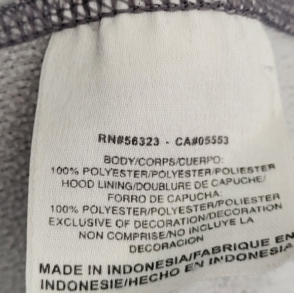 Nike Therma-Fit Men's Large Manny Pacquiano MP Full Zip Hooded Jacket Gray - Picture 8 of 8